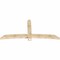 Ekena Millwork Bellingham Rough Sawn Timber Gable Bracket, Douglas Fir, 96"W x 44"H x 4"D x 6"F, 11/12 Pitch GBW096X44X0406BEL00RDF - alternate 3
